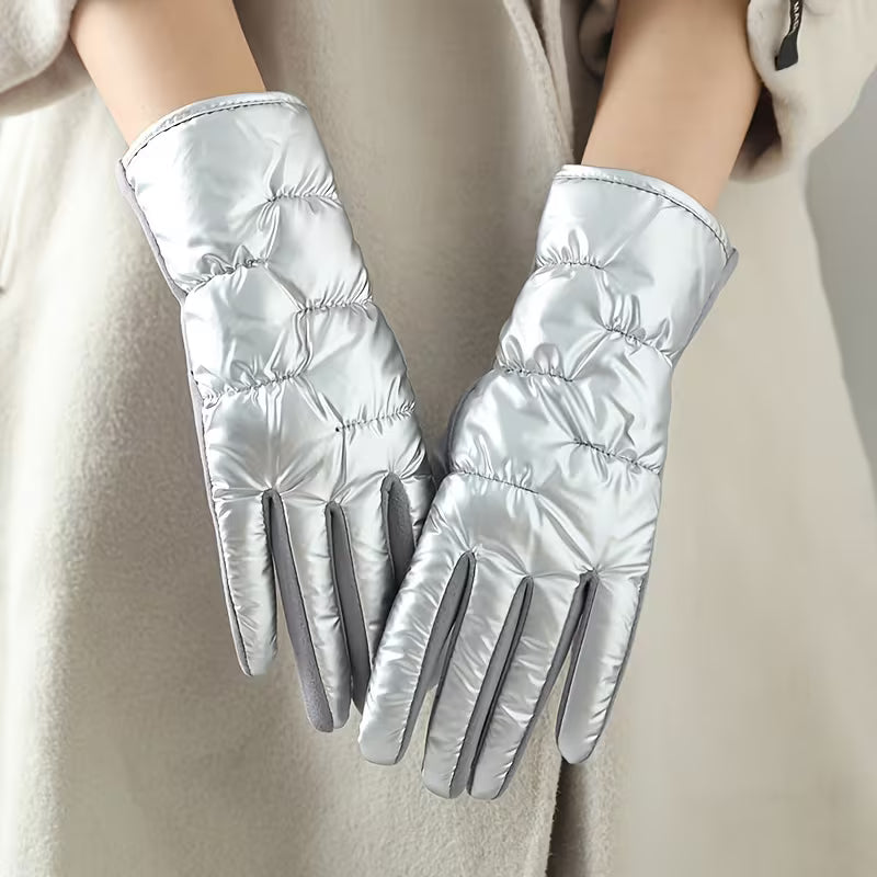 Aurelia Puffer Gloves