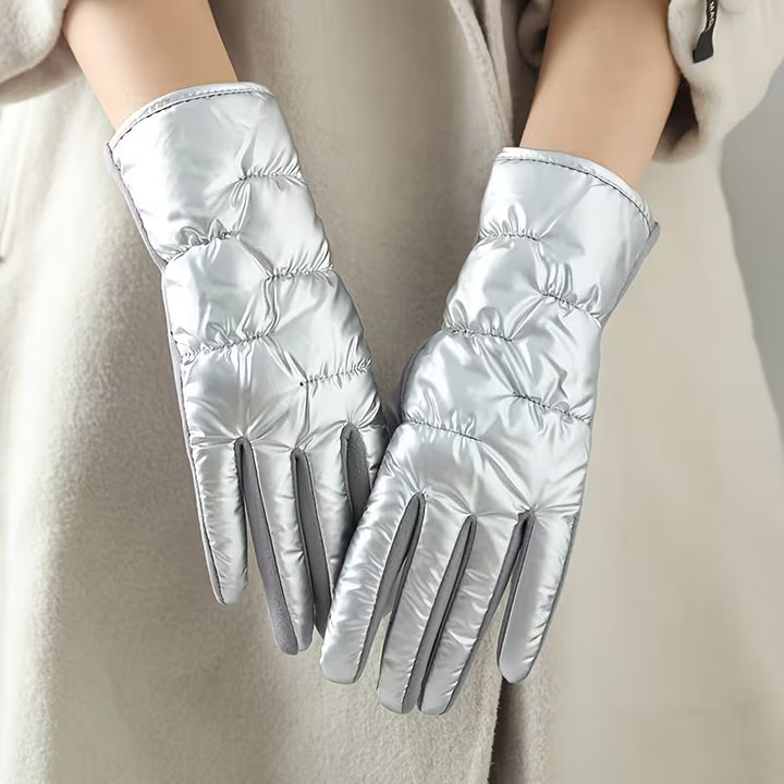 Aurelia Puffer Gloves
