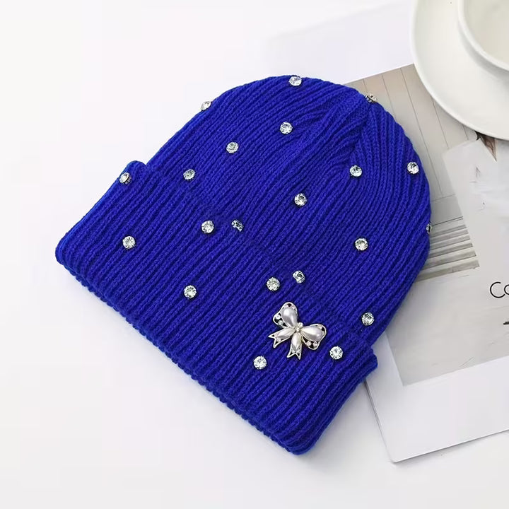 Aviana Crystal Knit Beanie
