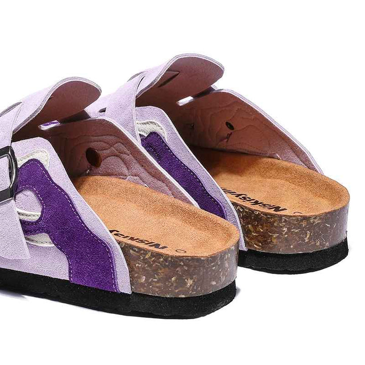 Reese Leather Cork Mules