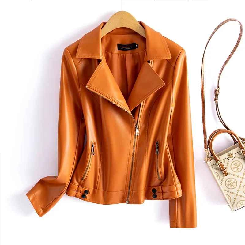 Valeria Leather Blazer