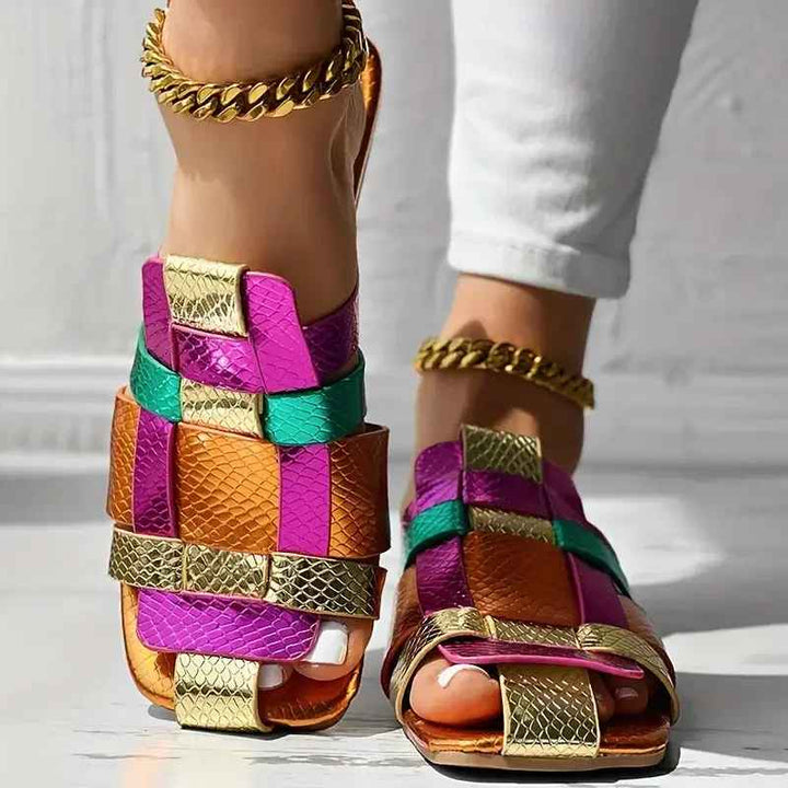 Zahara Mosaic Sandals