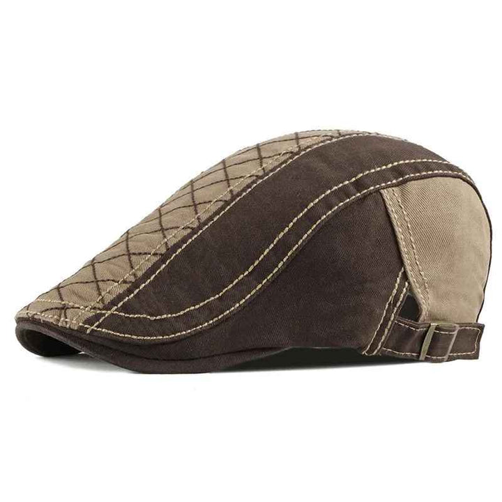 Weston Denim Flat Cap