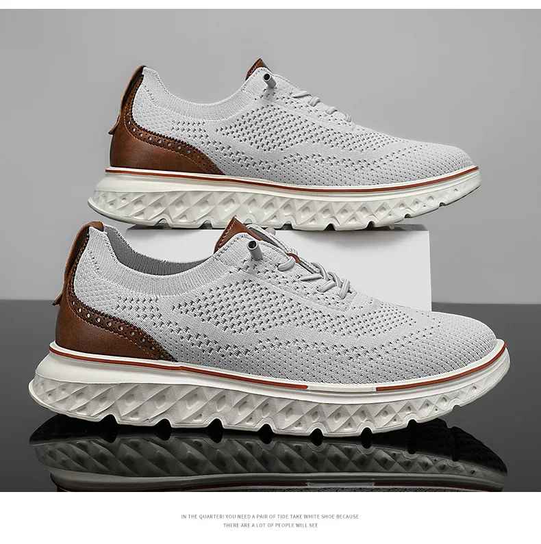 Montier Knit Mesh Sneakers