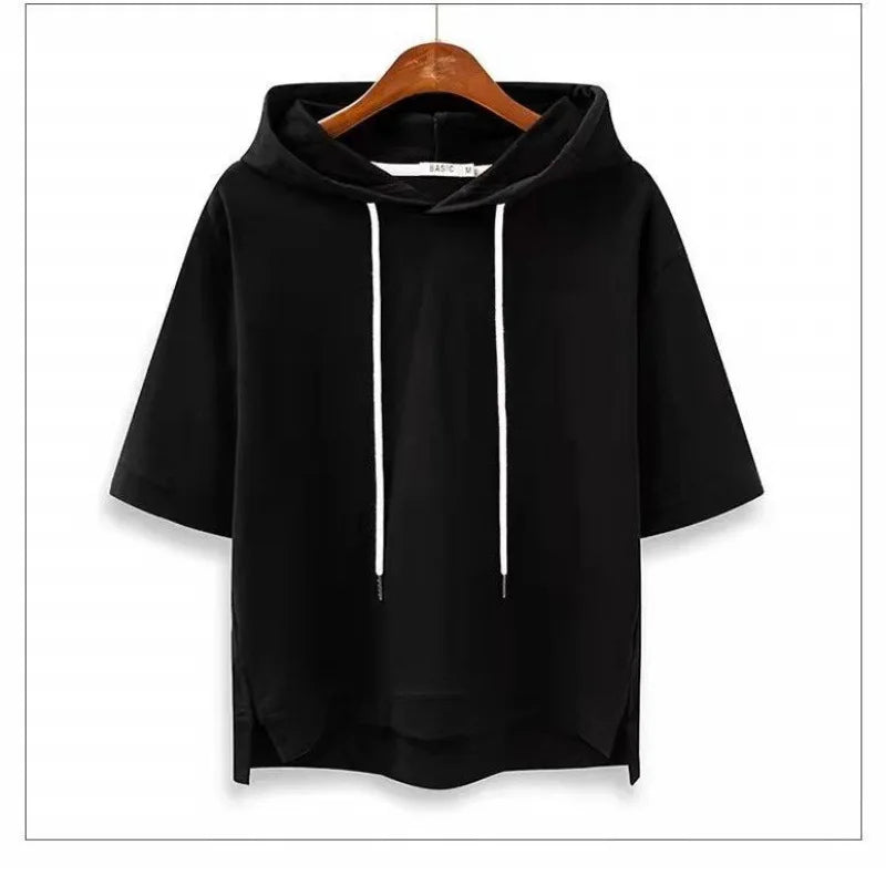 Willow Cotton Short Sleeve Hoodie
