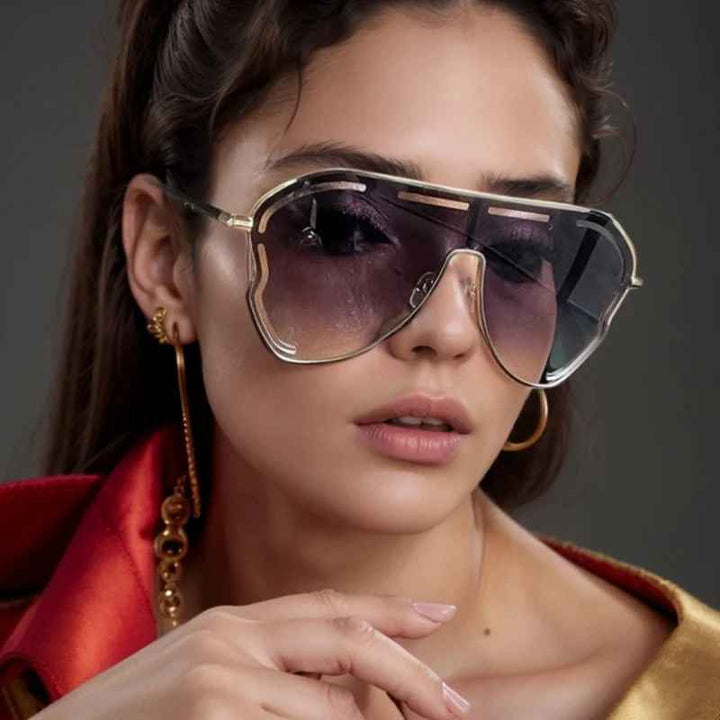 Monroe Luxe Aviator Sunglasses