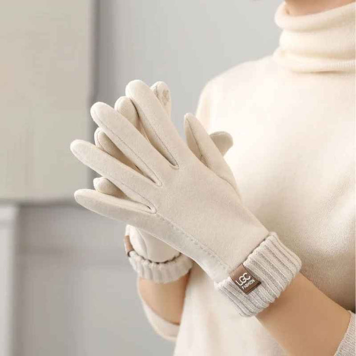 Avery Knit Cuff Gloves
