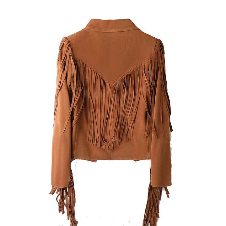 Valeria Suede Frinb Blazer