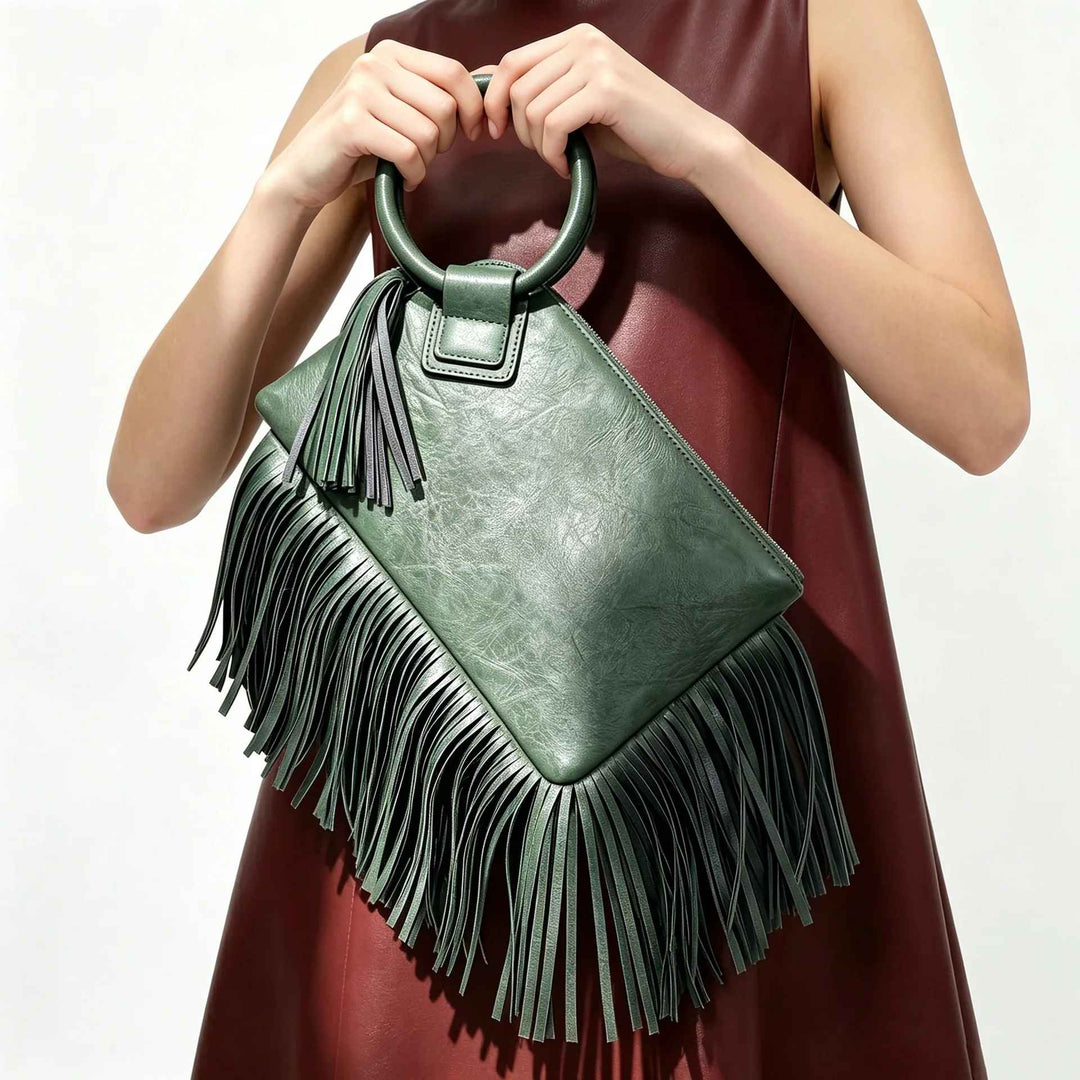 Aurelia Fringe Handbag