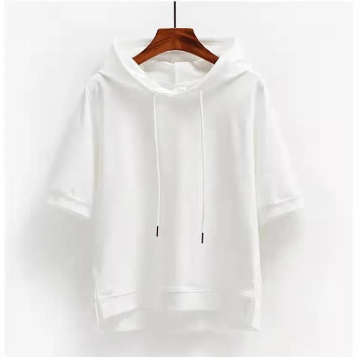 Willow Cotton Short Sleeve Hoodie