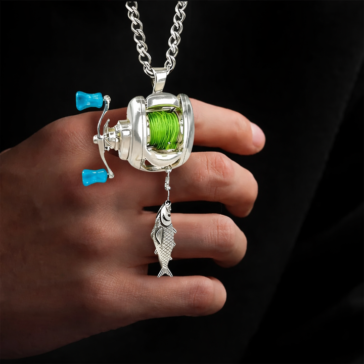 Onyx Fishing Pendant