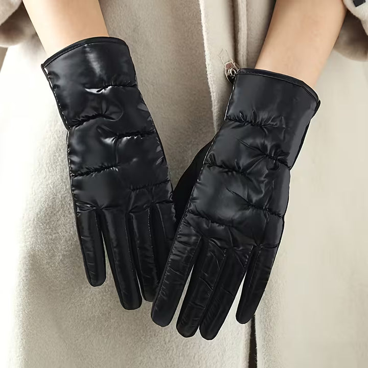 Aurelia Puffer Gloves