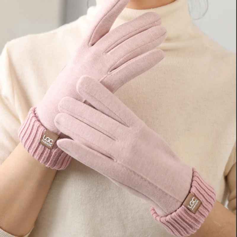 Avery Knit Cuff Gloves