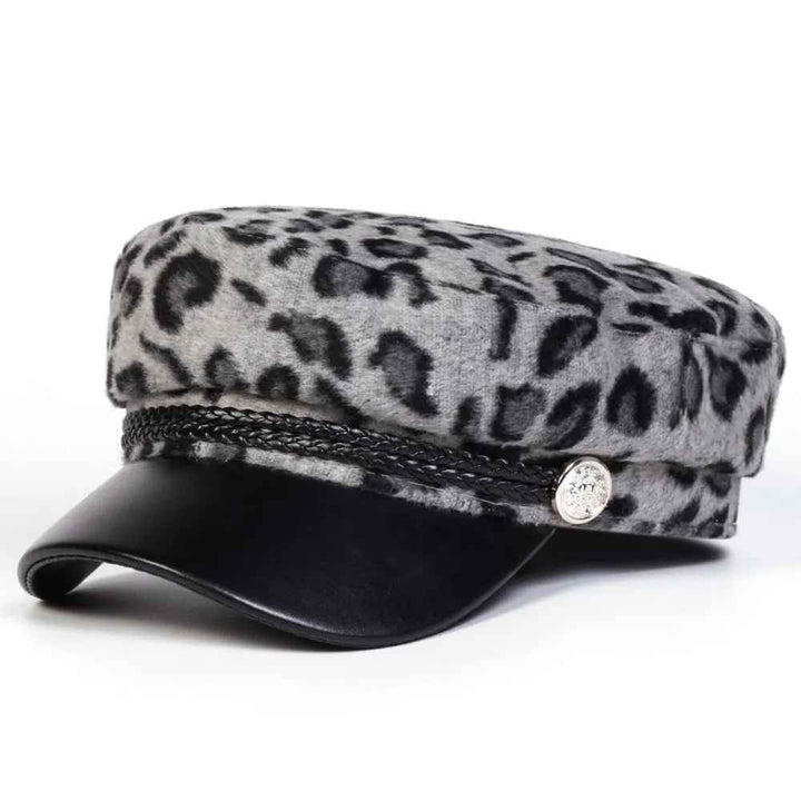 Verona Leopard Baker Cap