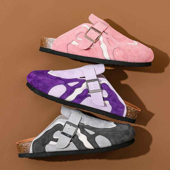 Reese Leather Cork Mules