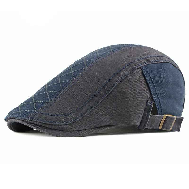 Weston Denim Flat Cap