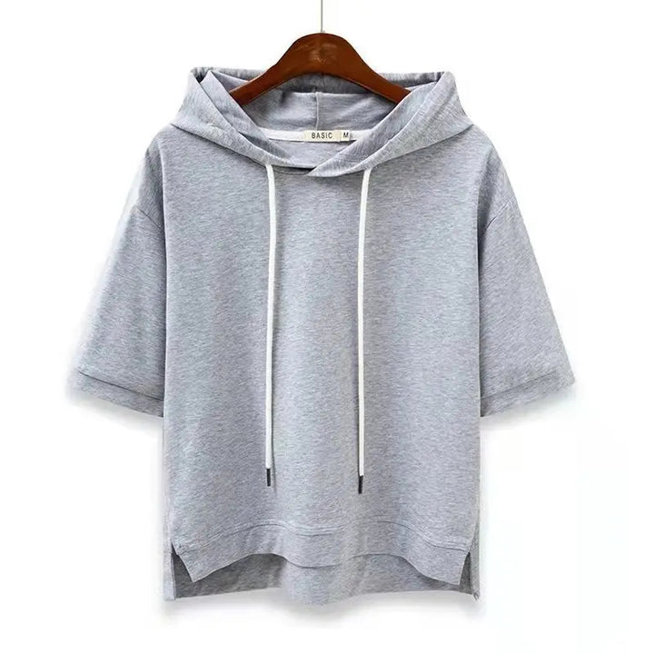 Willow Cotton Short Sleeve Hoodie