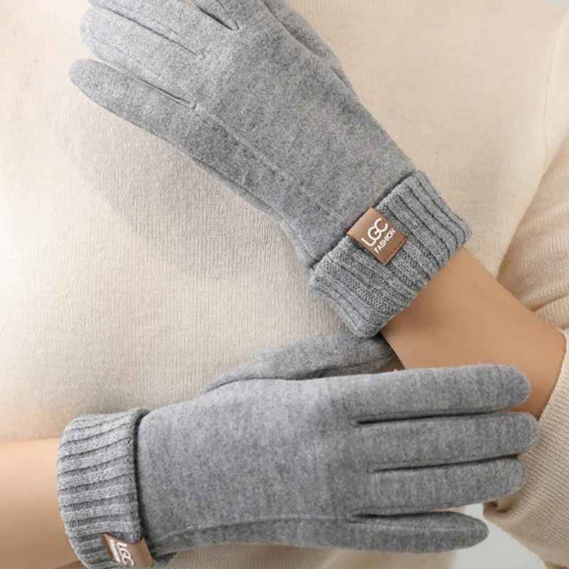 Avery Knit Cuff Gloves