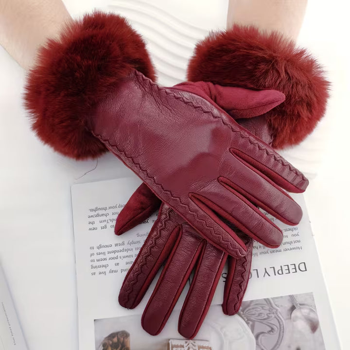 Aurora Mink Fur Gloves