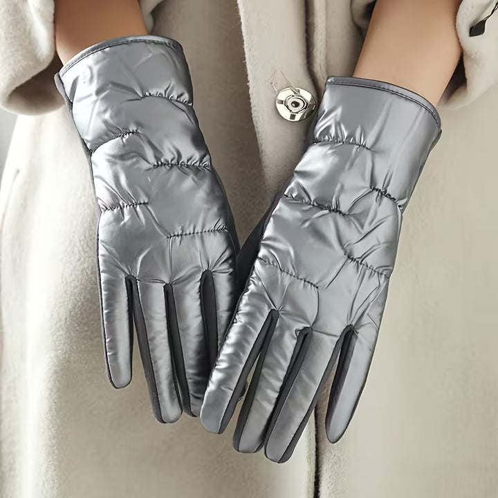 Aurelia Puffer Gloves