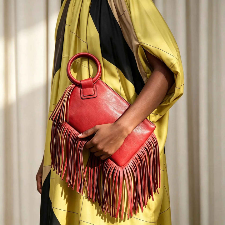 Aurelia Fringe Handbag