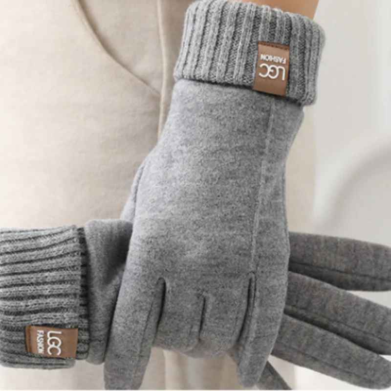 Avery Knit Cuff Gloves