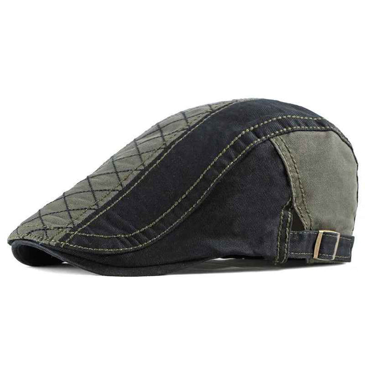 Weston Denim Flat Cap