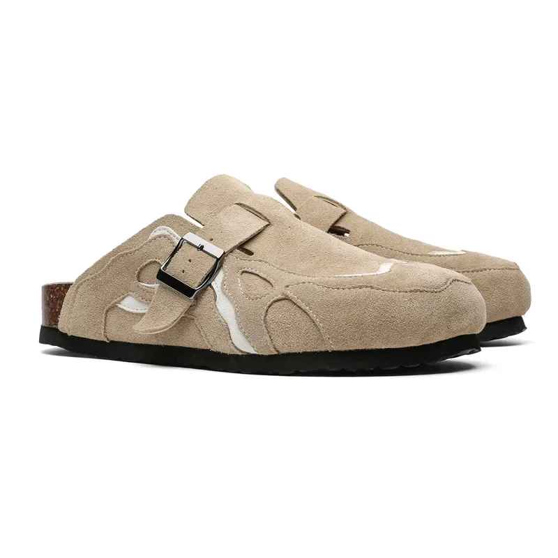 Reese Leather Cork Mules