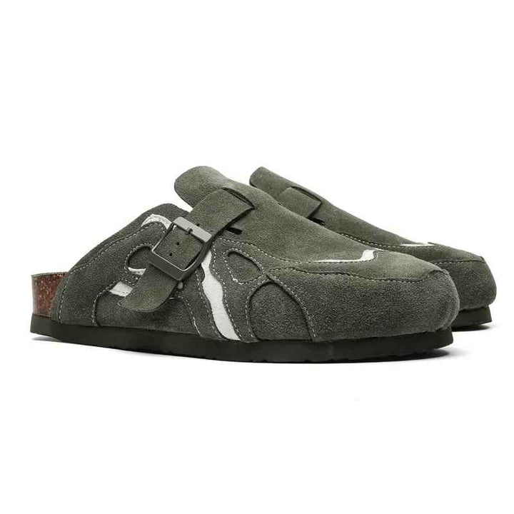 Reese Leather Cork Mules