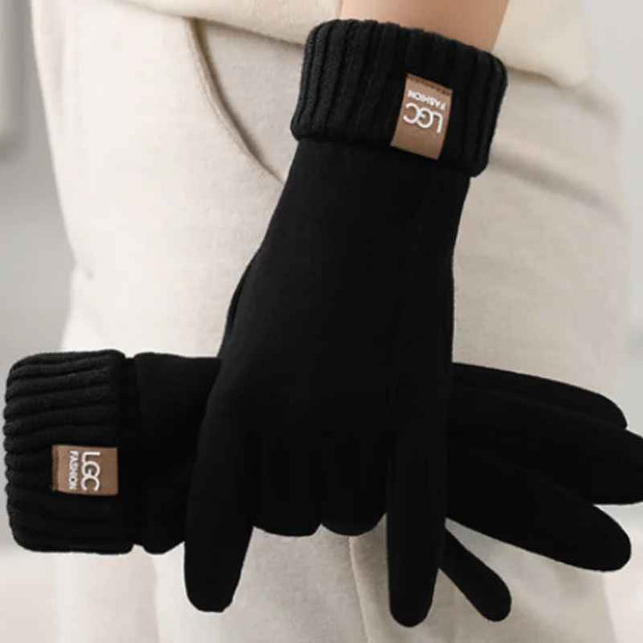 Avery Knit Cuff Gloves