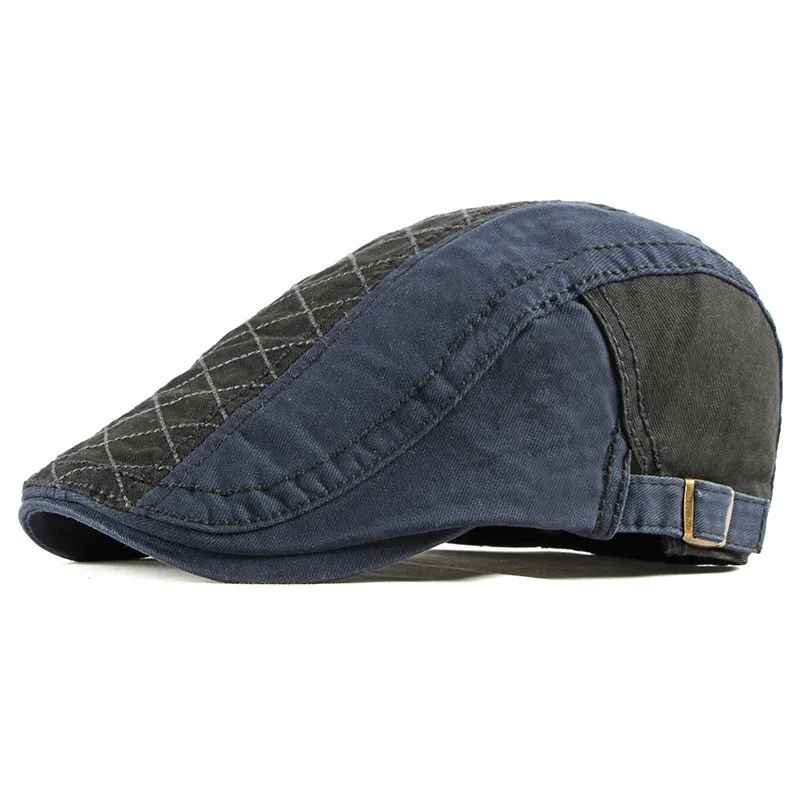 Weston Denim Flat Cap