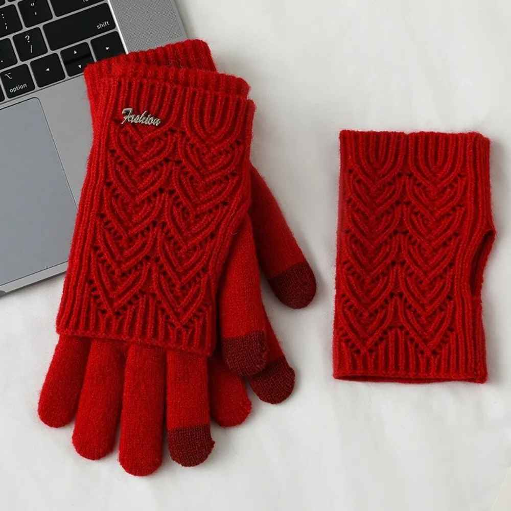 Amelie Knitted Gloves