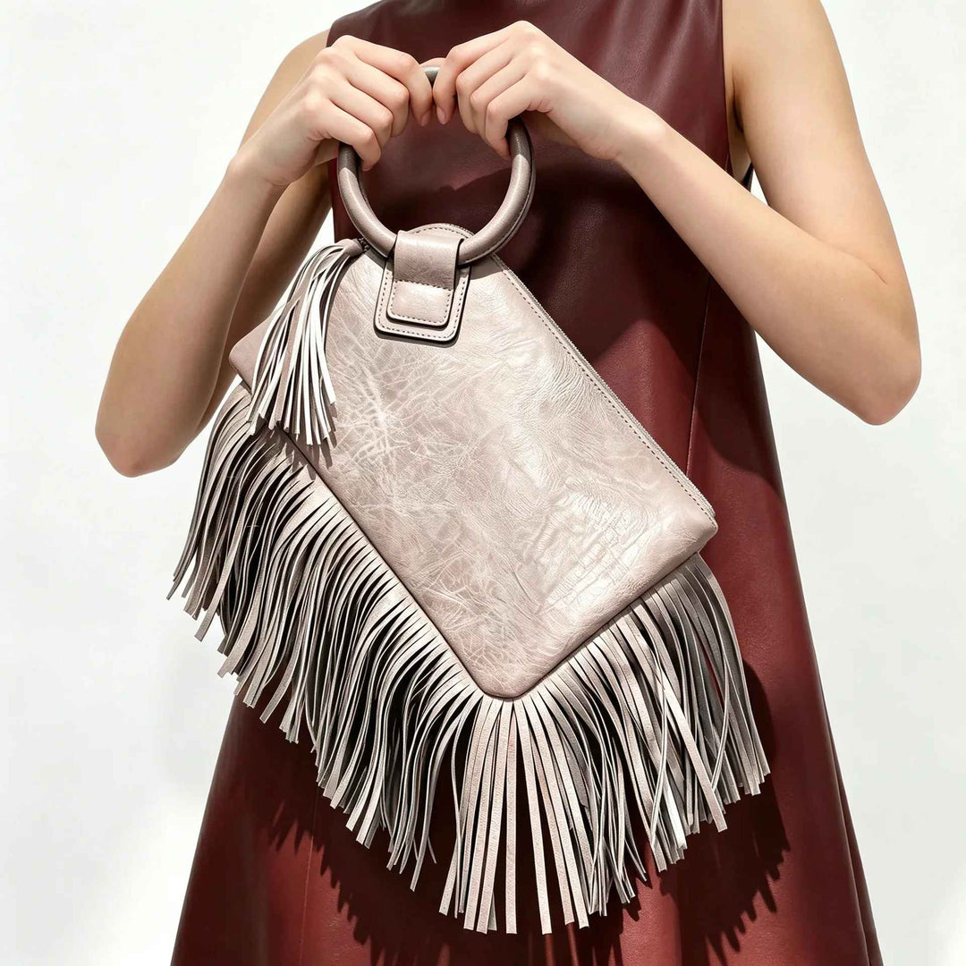 Aurelia Fringe Handbag