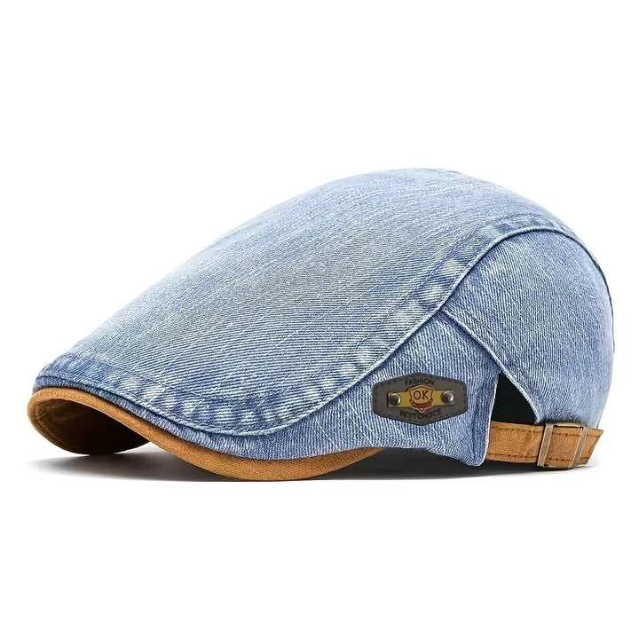 Hudson Denim Flat Cap
