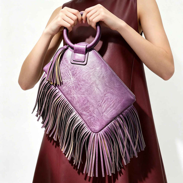 Aurelia Fringe Handbag