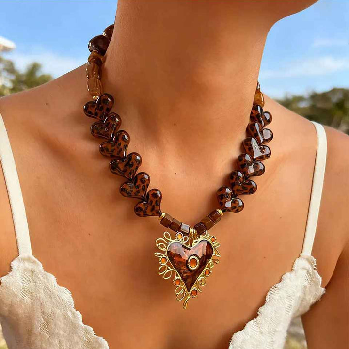 Addison Heart Necklace