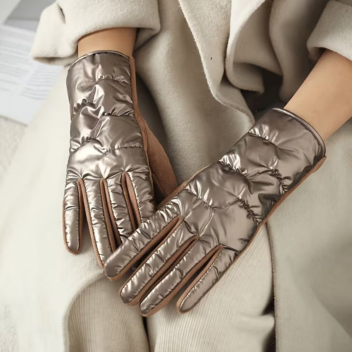 Aurelia Puffer Gloves