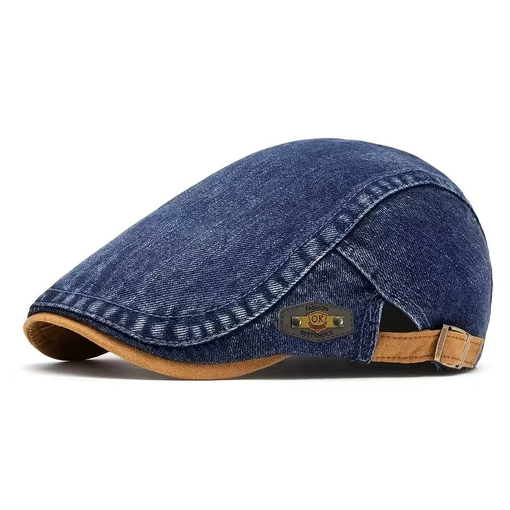Hudson Denim Flat Cap