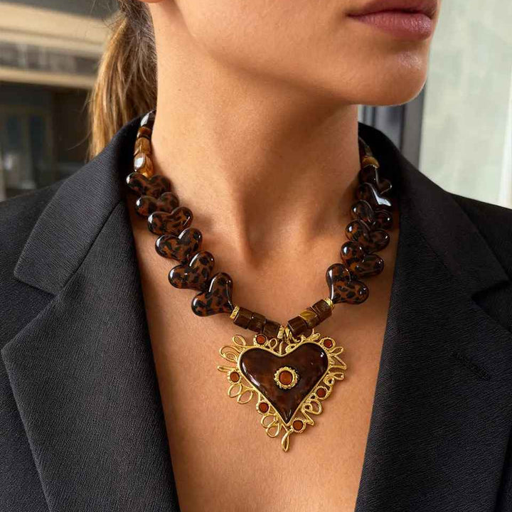 Addison Heart Necklace