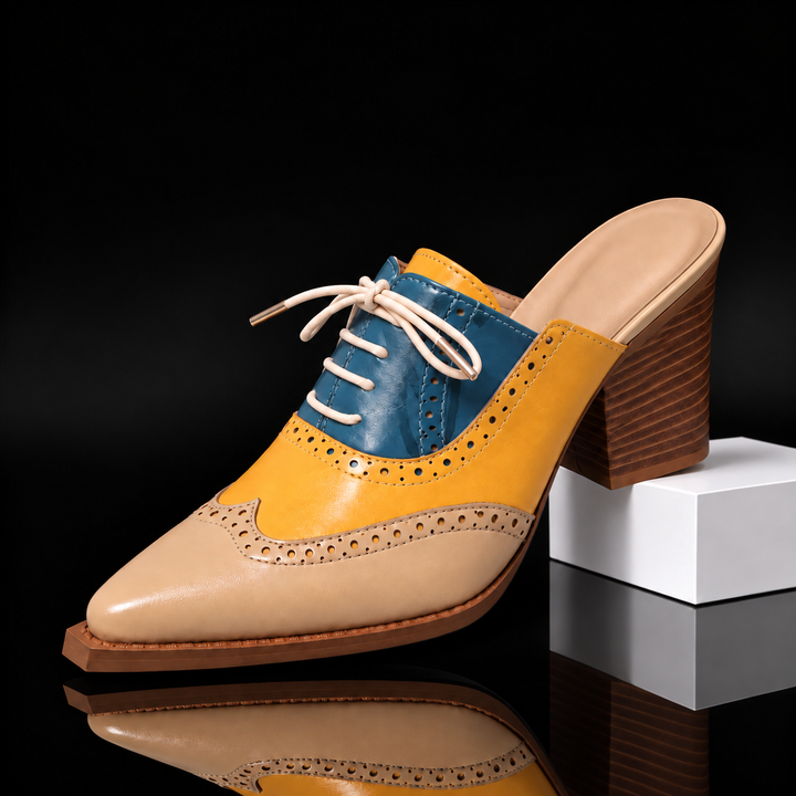 Vienna Block Heel Loafers