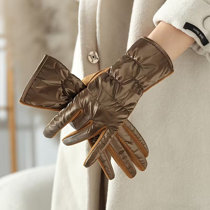 Aurelia Puffer Gloves