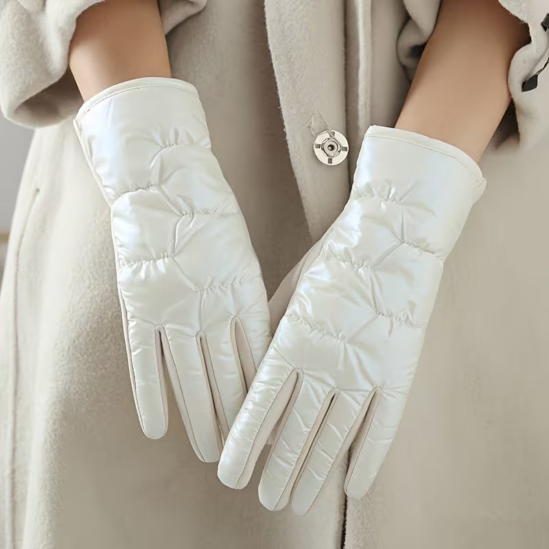 Aurelia Puffer Gloves