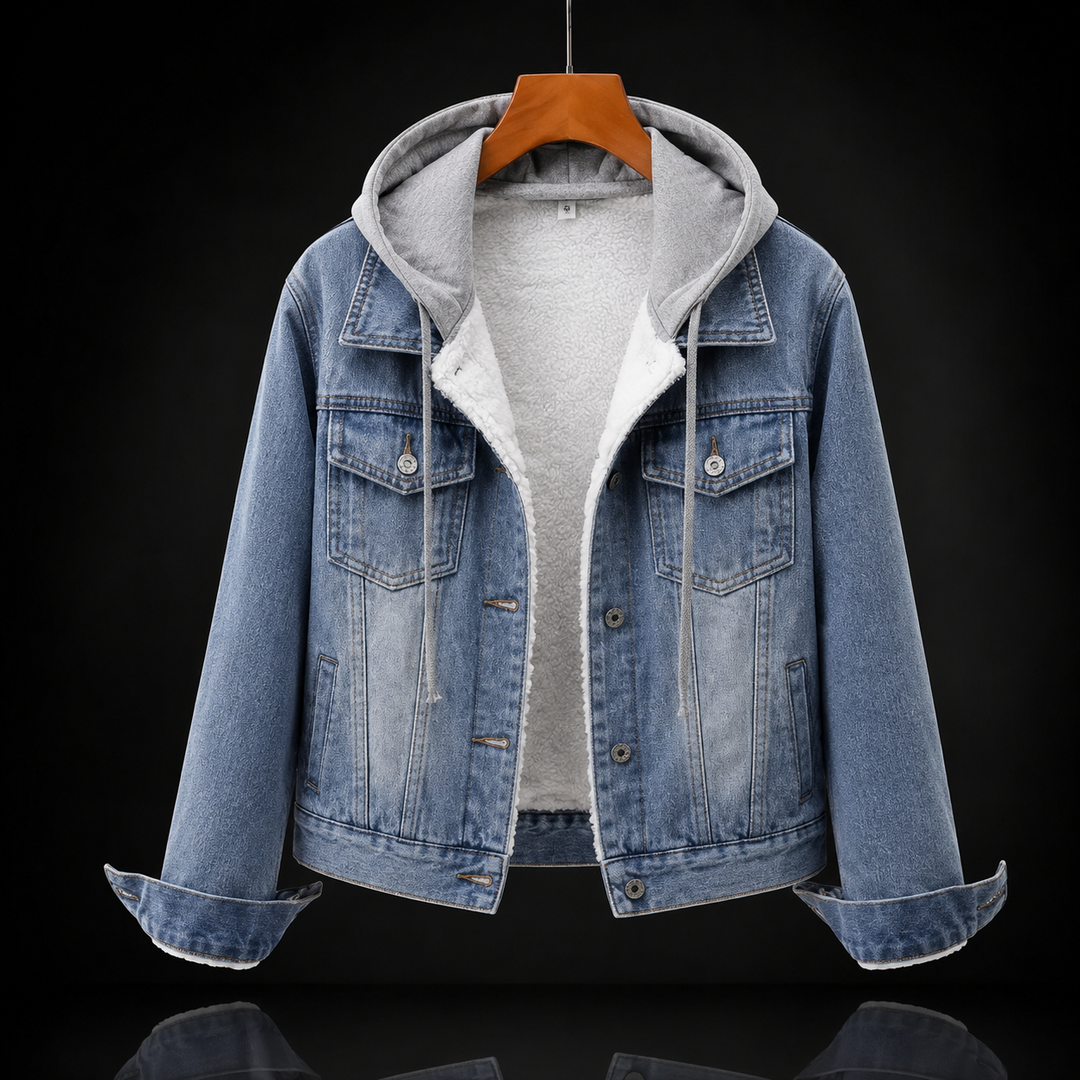 Sofia Sherpa Denim Jacket