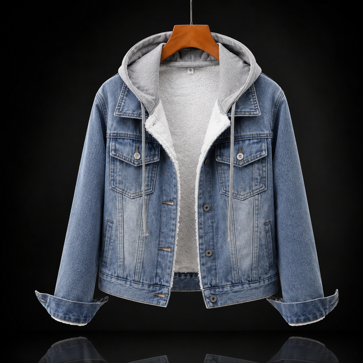 Sofia Sherpa Denim Jacket