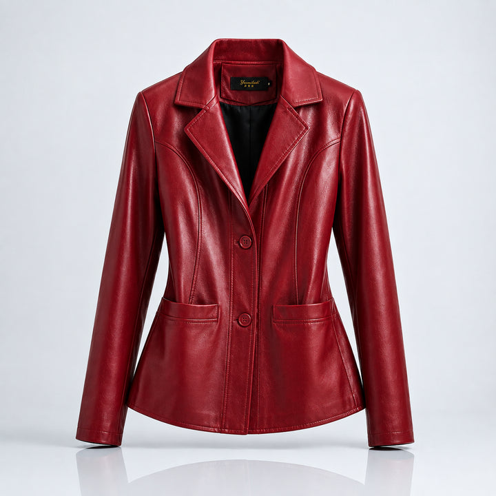 Valentina Leather Blazer