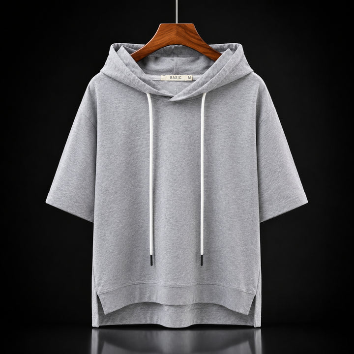Willow Cotton Half Sleeve Hoodie