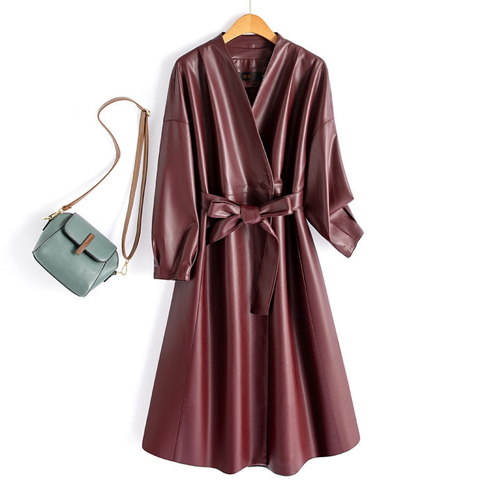 Rayanna Leather Blazer Dress