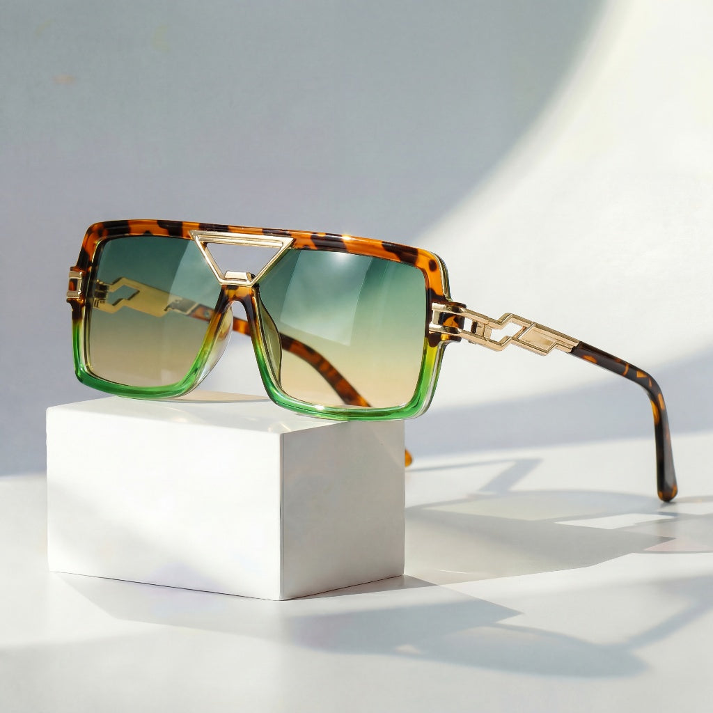 Raven Chain Link Sunglasses