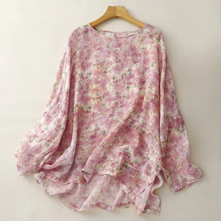 Aurelia Linen Blouse