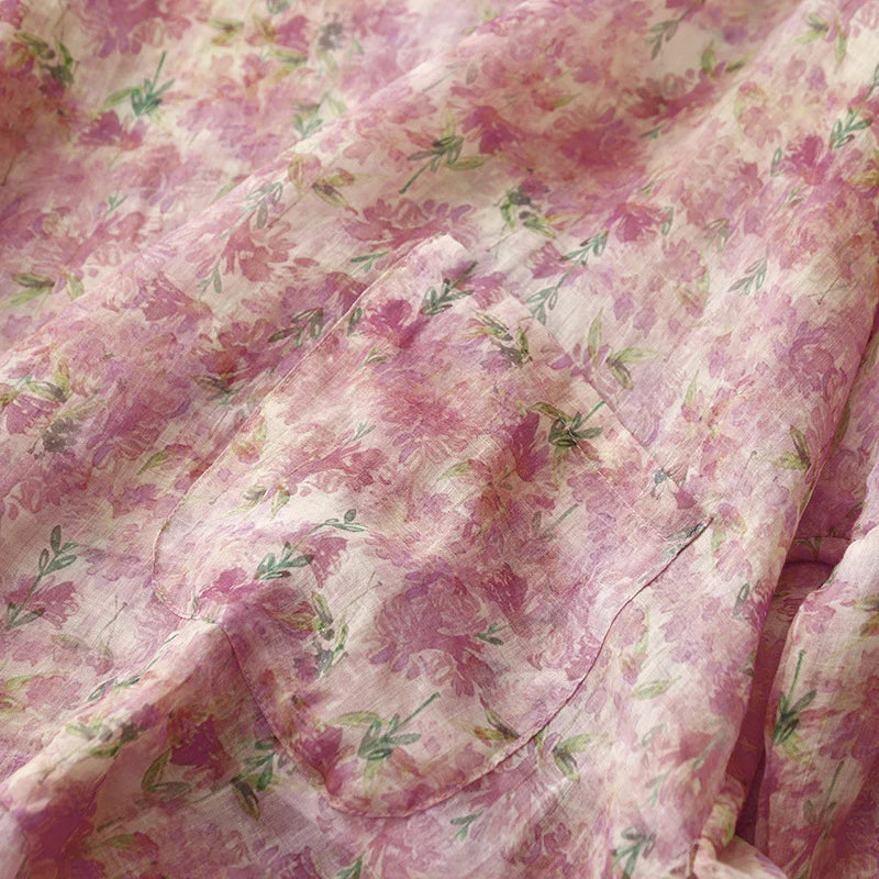 Aurelia Linen Blouse
